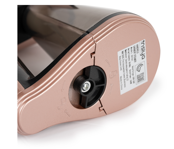 Insiya SV101 Handheld Portable Garment Steamer - Rose Gold - Zoom Image 5