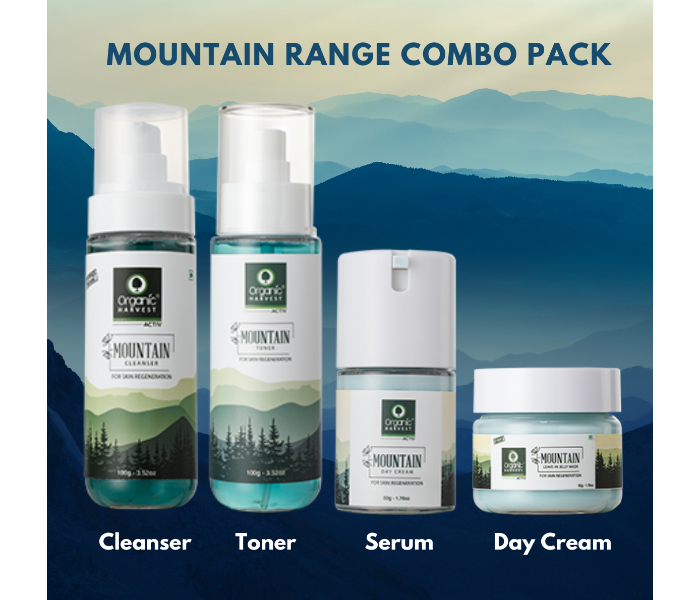 Organic Harvest Mountain Range Combo Pack for Skin Regeneration - Zoom Image 2