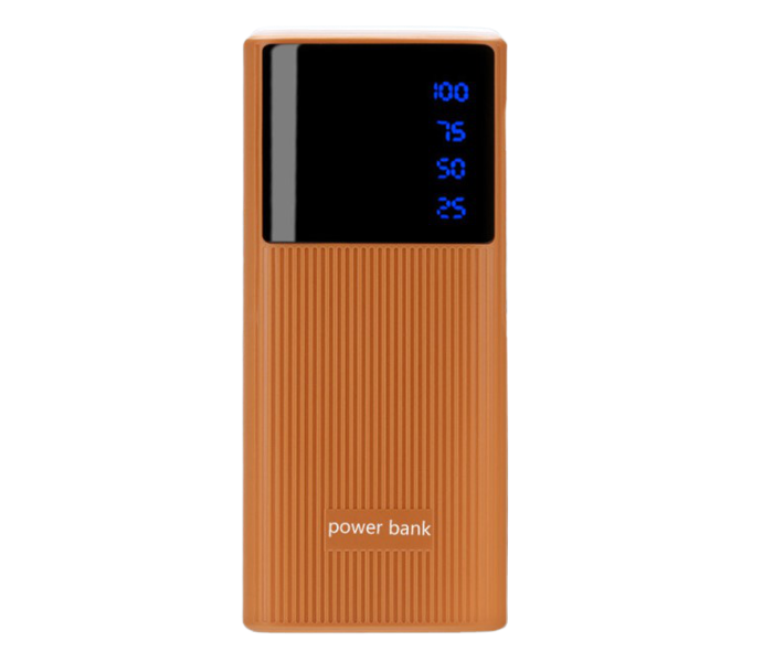 Macon Powerbank with Strong Light Real Capacity 20000mAh - Brown - Zoom Image