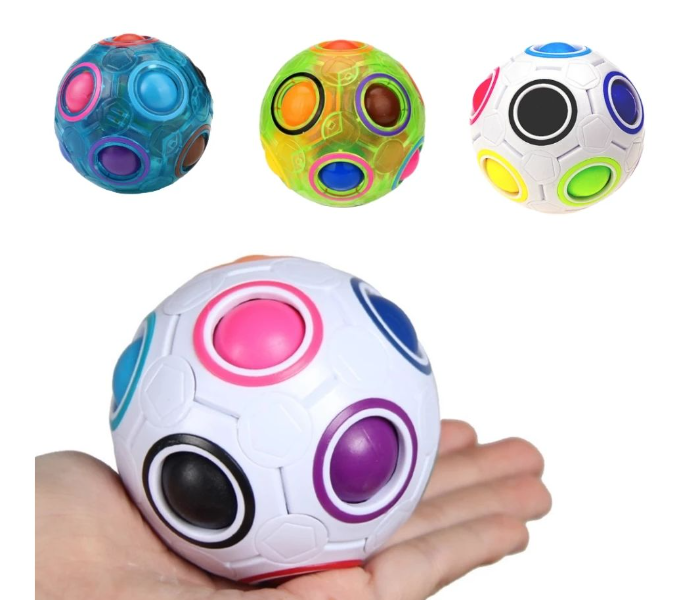 Creative Magic Rainbow Ball Puzzle Educational Learning Funny Gifts Toy - Zoom Image 1