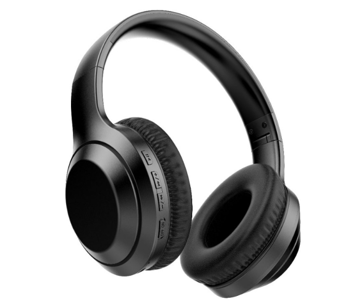 Trands VT-H745 Wireless Headphone with Active Noise Control - Black - Zoom Image 5