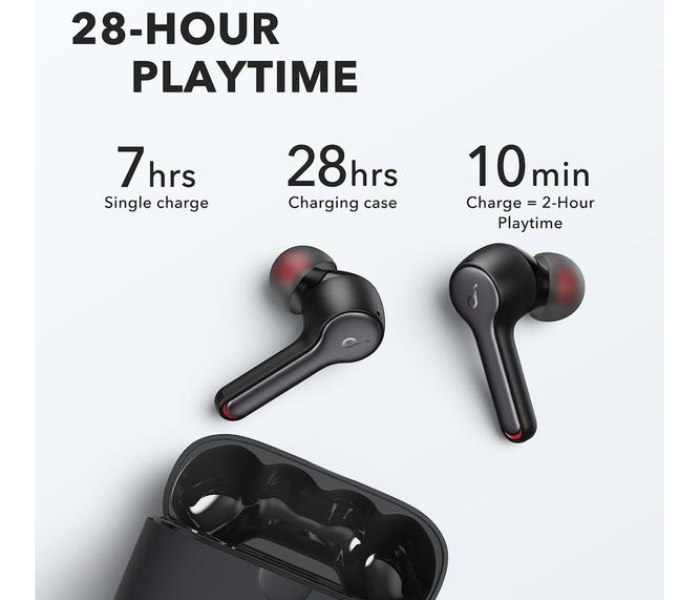 Anker Soundcore Liberty Air 2 True Wireless Earbuds - Black - Zoom Image 3