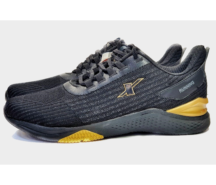 Sparx SM 644 EU 43 Sports Shoes for Men - Black and Gold - Zoom Image