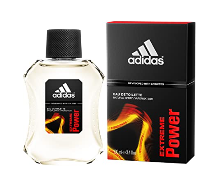 Adidas 100ml Extreme Power Eau De Toilette Natural Spray Vaporisateur - Zoom Image