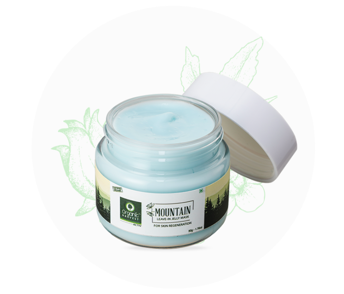 Organic Harvest 50gm Mountain Range Jelly Mask for Skin Regeneration - Zoom Image 3