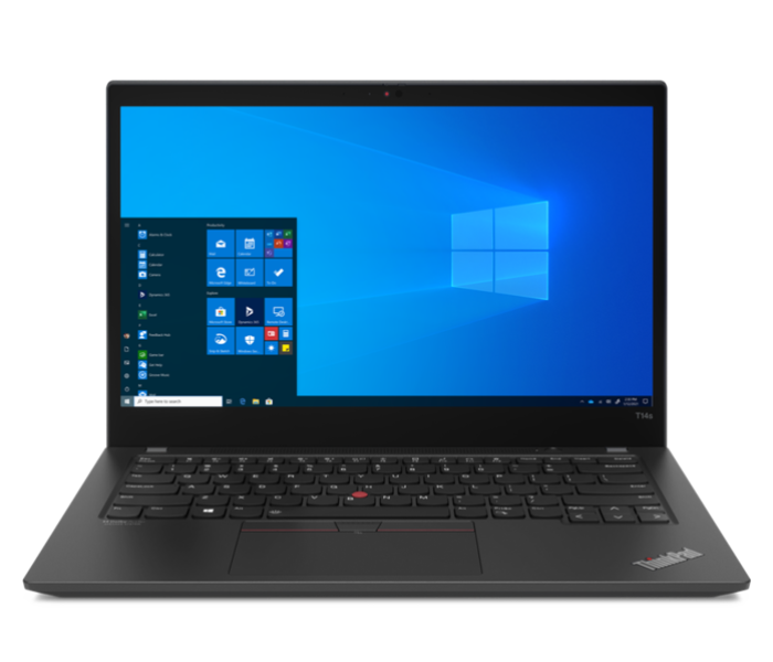 Lenovo T14 20W0007PAD 14 Inch FHD ntel Core i7 1165G7 Processor 8GB RAM 512-SSD Integrated Intel Iris Xe Graphics Windows 10 Pro - Black - Zoom Image