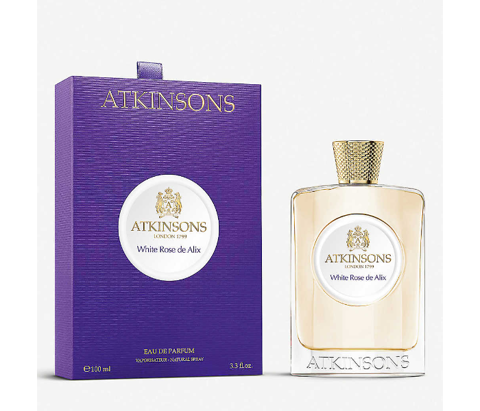 Atkinsons 100ml White Rose De Alix Eau De Parfum - Zoom Image