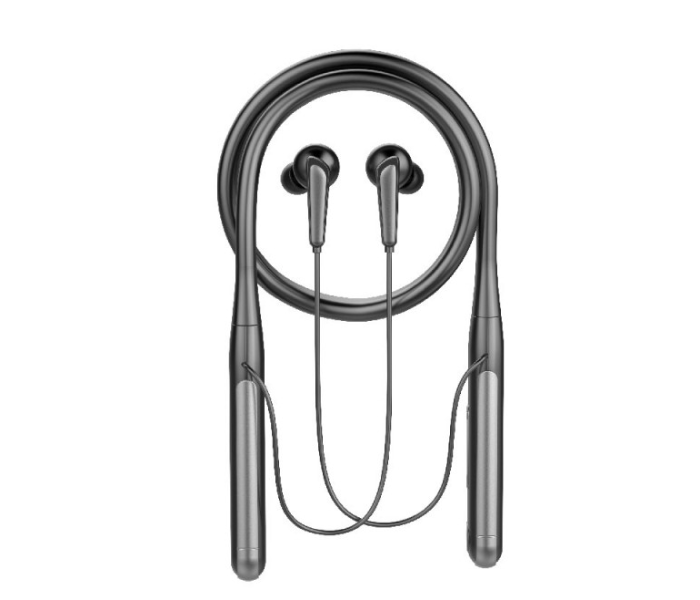 Trands TR-BT806 Neckband Wireless Earphone with HD Bass - Black - Zoom Image 2