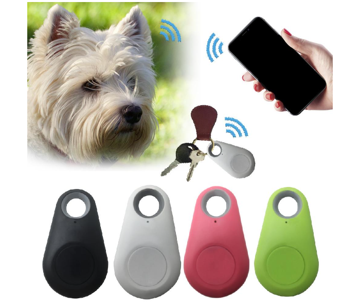 Smart Mini Anti Lost Theft Device Bluetooth GPS Tracker For Pets and Kids - Black - Zoom Image 1