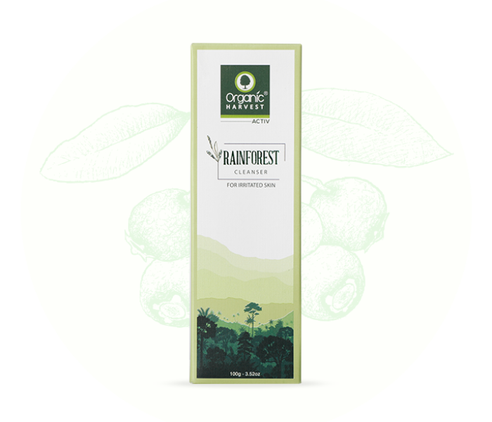 Organic Harvest 100gm Rain Forest Cleanser for Irritated Skin - Zoom Image 3