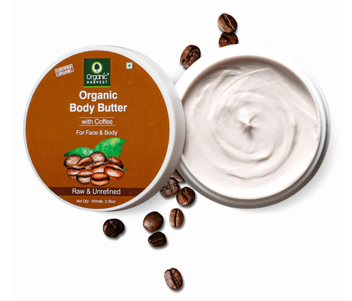 Organic Harvest 100ml Coffee Body Butter - Zoom Image 1