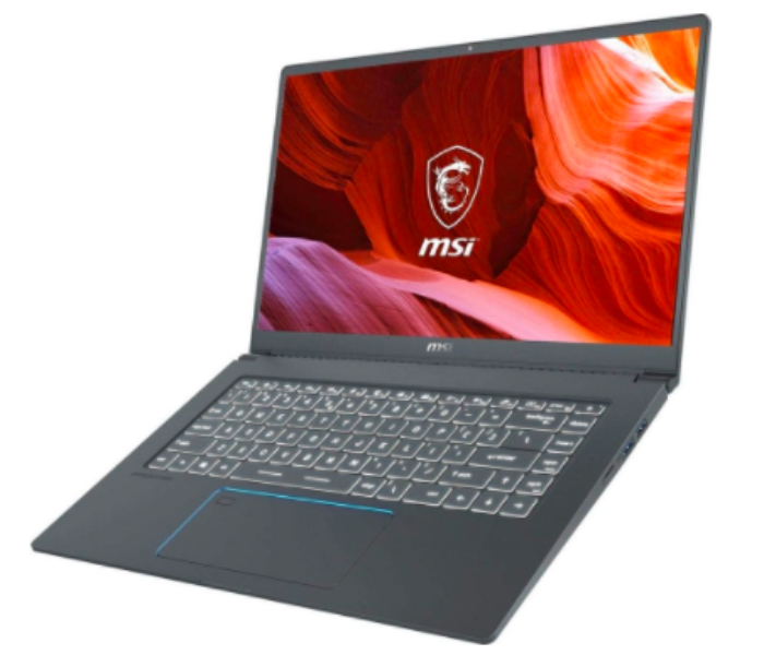 MSI Prestige 15 9S7-16S611-249 15.6 Inch Intel Core i7-1185G7 Processor 16GB 1TB SSD Nvidia GeForce GTX 1650 4GB Graphics Windows 10 - Grey - Zoom Image 1