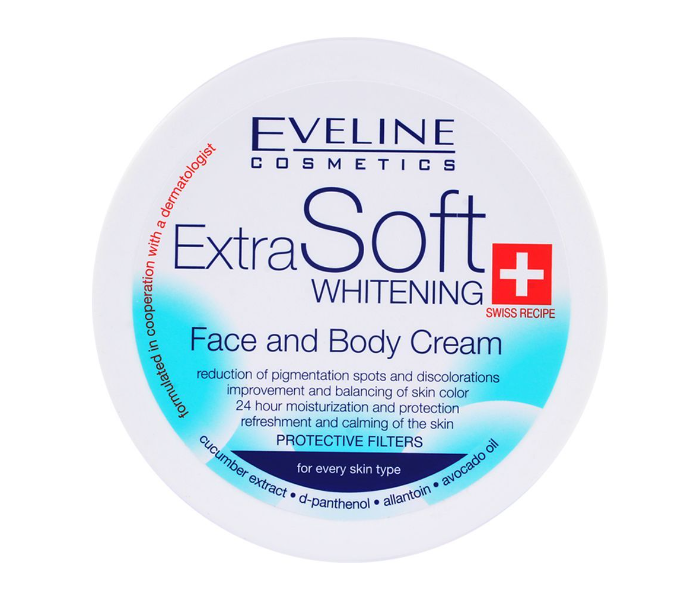 Eveline 64236 Soft Whitening Face And Body Care Cream 200 ml - Zoom Image 1