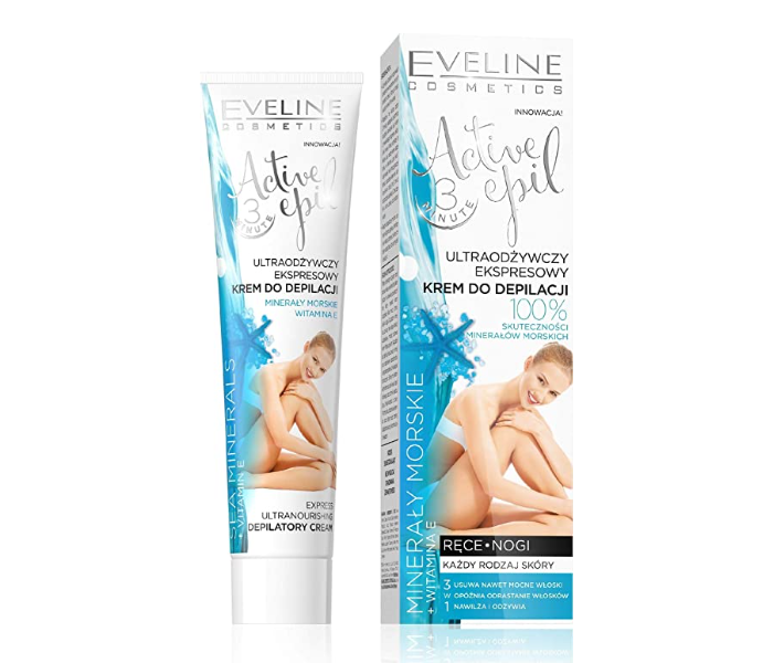 Eveline 66682 Active Epil Sea Miner Depilatory Cream 125ml - Zoom Image