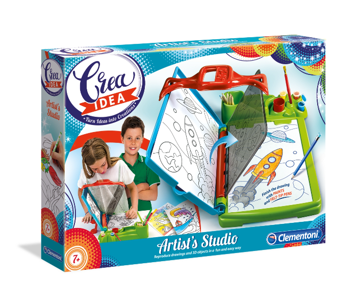 Clementoni 15238 Crea Idea the Artists Studio for Kids - Zoom Image 2