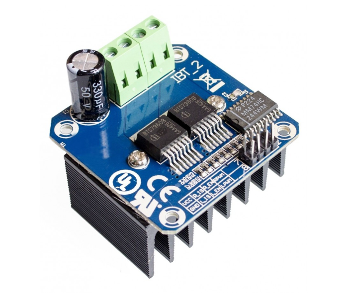 Arduino BTS7960 High Power Robot Smart Car Motor Driver Module - Blue - Zoom Image 1