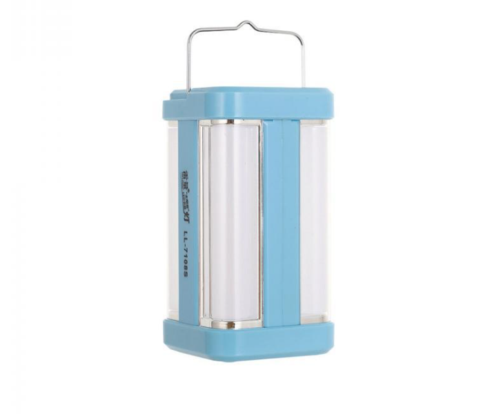 Portable LL-7108S Solar Rechargeable Light -Blue - Zoom Image 2