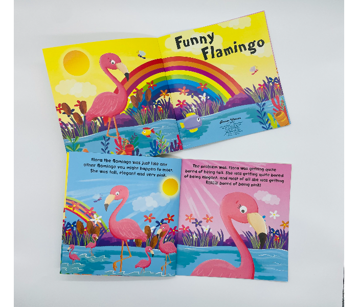 Funny Flamingo Kids Reading Book by Publisher Brown Whatson - Zoom Image 4