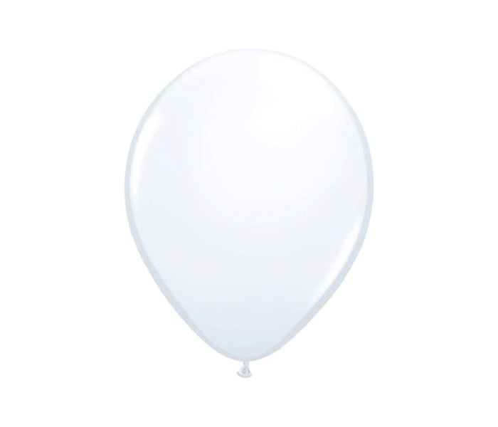 Mira Decor M-D-N10-1001 10 inch Pack of 100 Piece Latex Balloon - White - Zoom Image