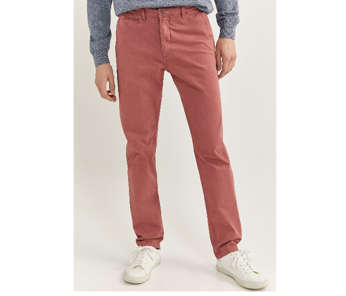 Springfield 155794772 Size 44 Chinos for Men - Pink - Zoom Image 1