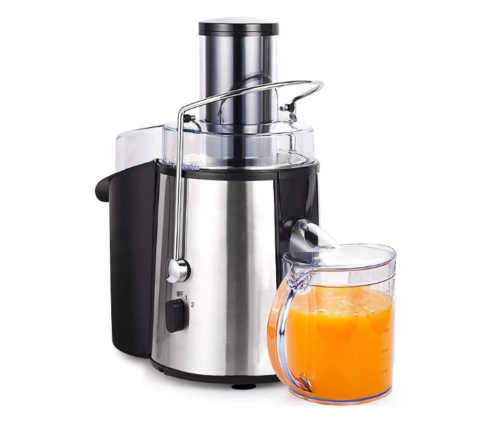 Impex JR 3510 850W 18000 RPM Stainless Steel Juice Extractor Maker with 2 Speed built in Safety Switch 2 Litre Pulp and 1 Litre Container - Black and Silver - Zoom Image 2