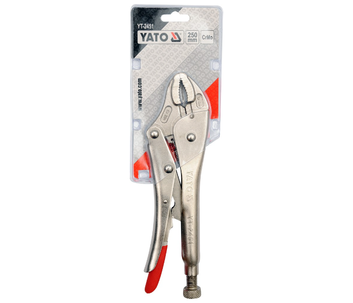 Yato YT-2451 10 Inch Locking Plier - Silver - Zoom Image 2