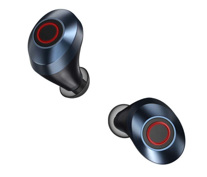 Remax TWS-8 True Wireless Stero Earbuds -Blue - Zoom Image 3