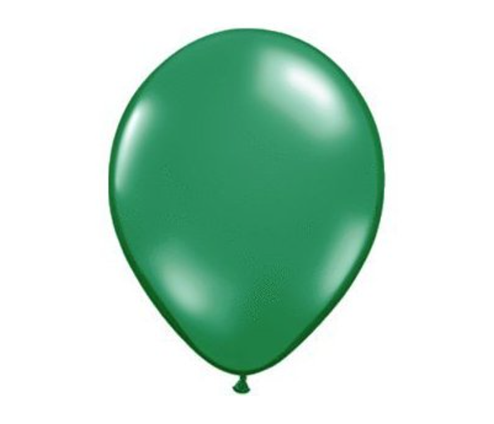 Mira Decor M D NH12 257 12 inch Pack of 25 Piece High Quality Latex Balloon - Green - Zoom Image