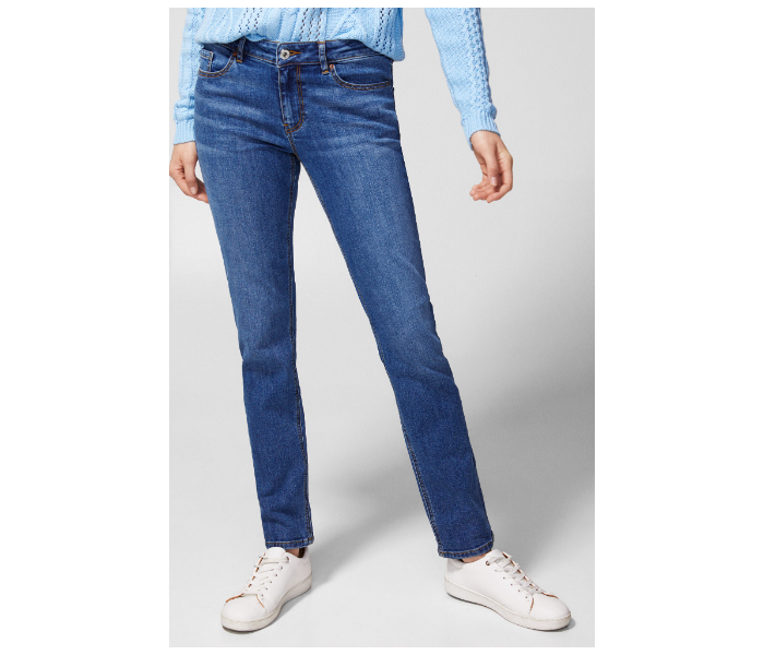 Springfield 684528214 Size 34 Basic Denim for Women - Medium Blue - Zoom Image 1