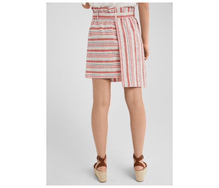 Springfield 688516068 Medium Skirt for Women - Red and White - Zoom Image 3