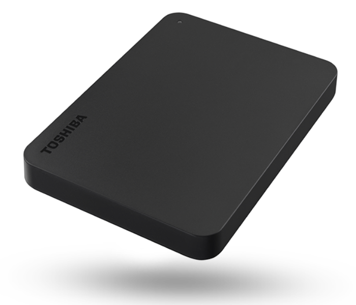 Toshiba Canvio Basics 2TB Portable External Hard Drive USB - Black - Zoom Image 1