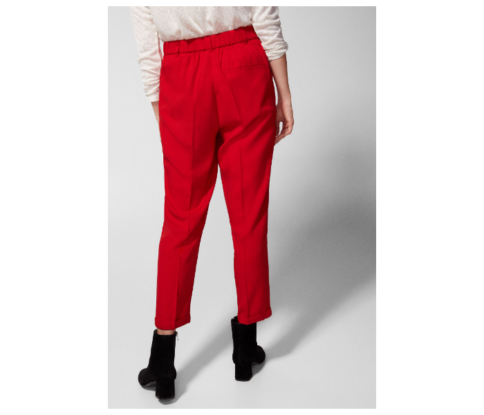 Springfield 683594564 Size 42 Cotton Pant for Women - Red - Zoom Image 3