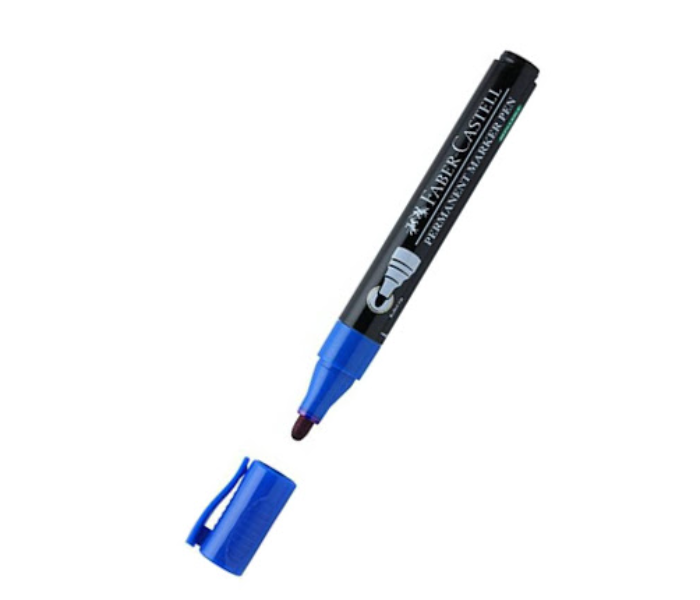 Faber Castell Permanent Marker Pens- Blue - Zoom Image 1