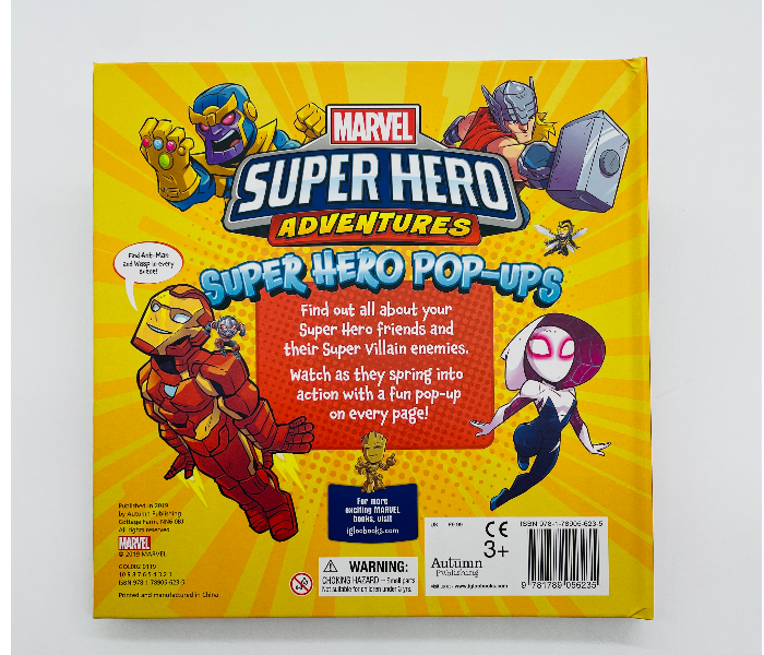 Marvel Super Hero Adventures Hardcover Pop-Up Story Book Published by Igloobooks - Zoom Image 2