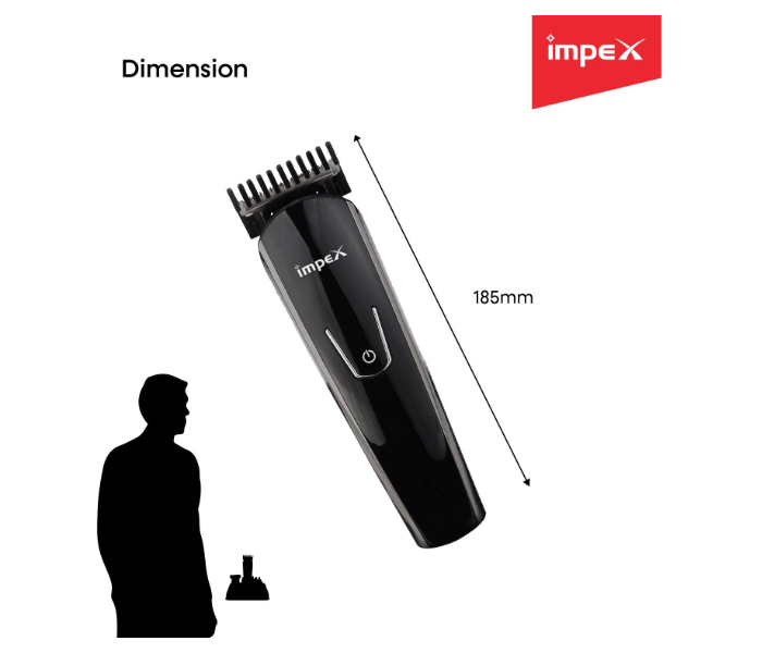 Impex GK 402 8-in-One Professional Multi Grooming Trimmer Kit - Black - Zoom Image 2