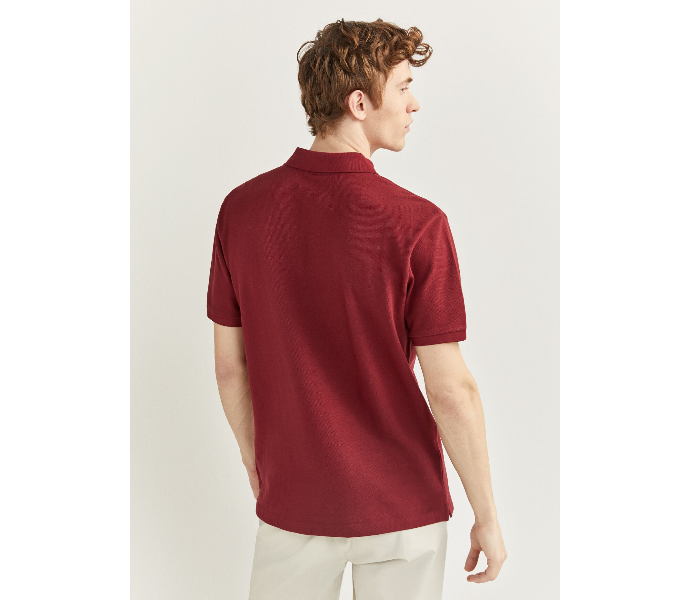 Springfield 855102269 Small Basic Polo Shirt for Men - Maroon - Zoom Image 3