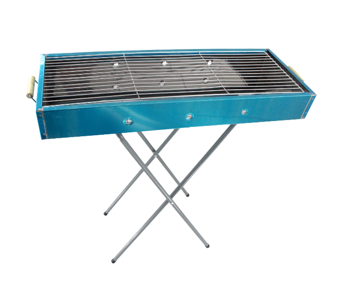 Gitco MD008 Stainless Steel Camping BBQ Stand - Silver - Zoom Image 1