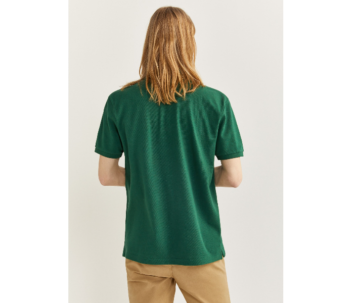 Springfield 855104924 Small Basic Polo Shirt for Men - Green - Zoom Image 3