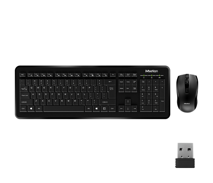 Meetion MT-C4120  Wireless Keyboard And Mouse Combo - Black - Zoom Image 3