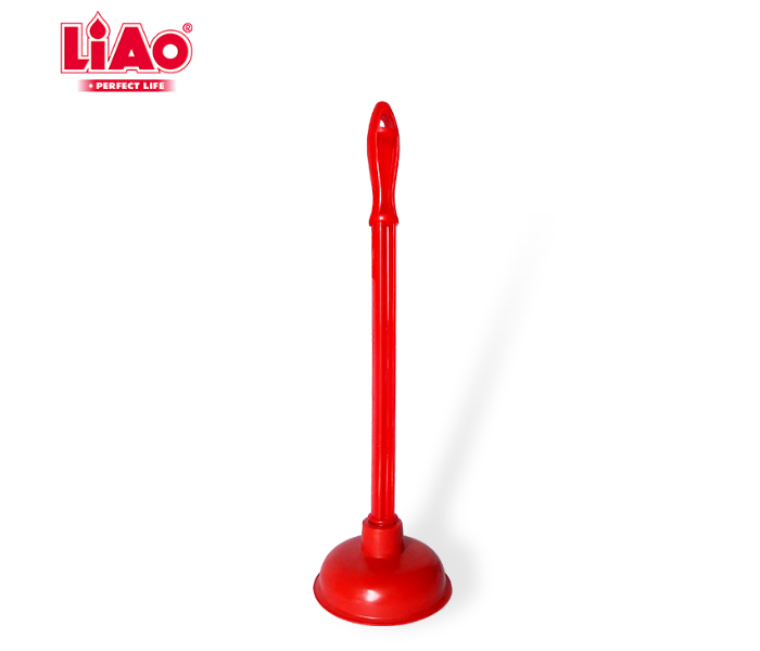 Liao 67389 Toilet Cleaning Plunger H130002 - Red - Zoom Image