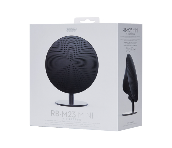 Remax RB-M23 Mini TWS Wireless Desktop Speaker - White - Zoom Image 2