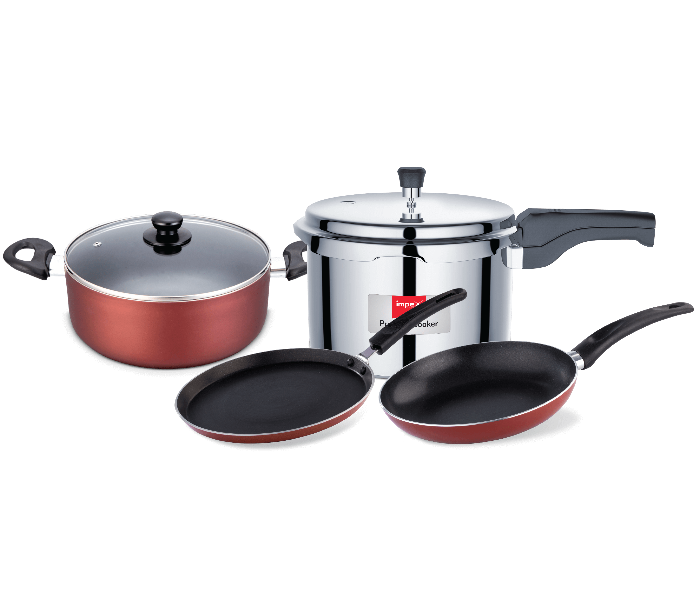 Impex KUK 6 Pcs Induction Base Cookware Set - Zoom Image