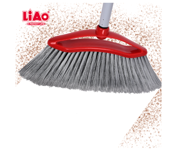 Liao 66631 Cleaning Dustpan and Broom Set C130019 - Red - Zoom Image 5