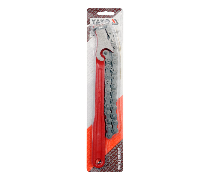 Yato YT-22260 100mm Chain Pipe Wrench - Red - Zoom Image 2