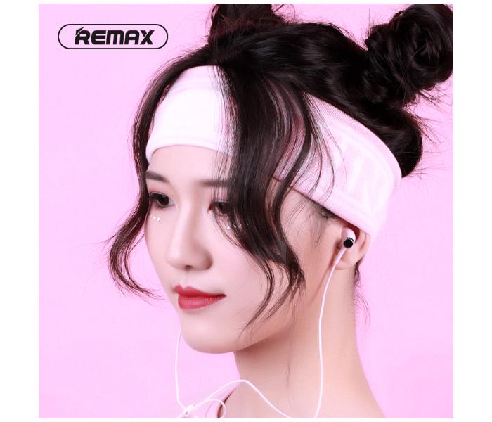 Remax RM-330 Bracelet Wired Earphone - Pink - Zoom Image 4