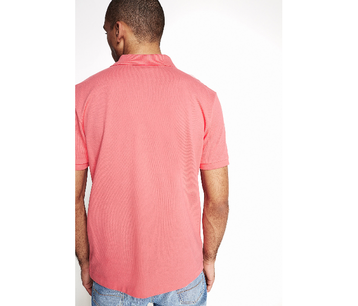 Springfield 855096473 XXXL Basic Polo Shirt for Men - Pink - Zoom Image 3