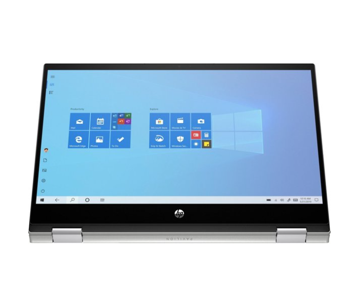 HP Pavilion 14M-DW1013DX x360 14Inch Touchscreen Intel Core i3 1115G4 8GB RAM 128GB SSD Windows 10 - Silver - Zoom Image 3