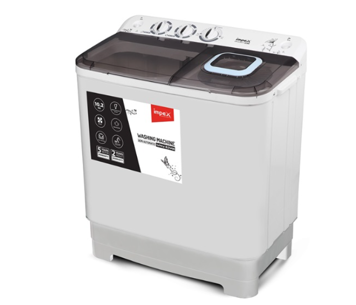 Impex WM 4202 10KG Semi Automatic Washing Machine - Zoom Image