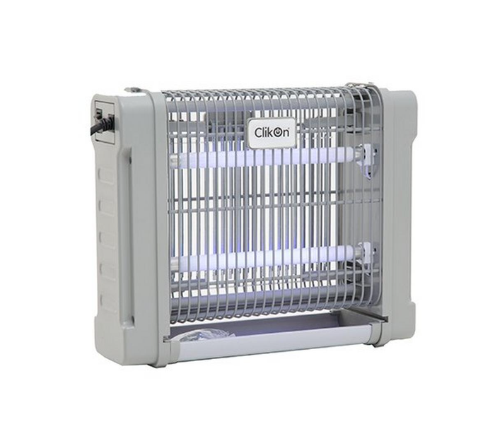 Clikon CK4201 14W Dual Lamp Insect Killer - Silver - Zoom Image