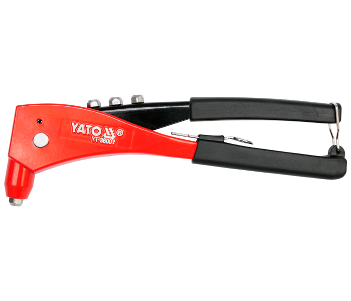 Yato YT-36007 Cr-V Steel Hand Riveter - Black and Red - Zoom Image 1